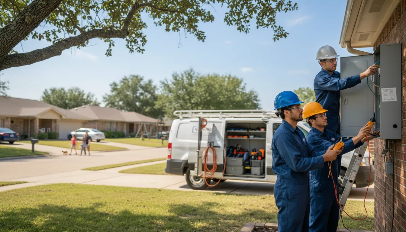 Certified electrician providing emergency electrical services in Odessa, MN